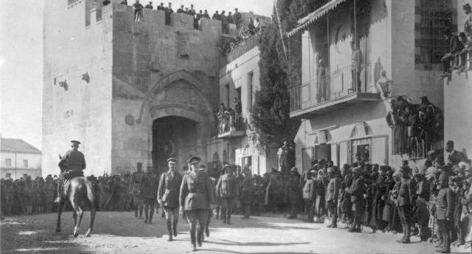 British forces conquered #Jerusalem from the Ottoman Empire.