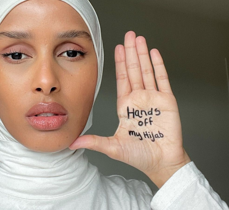 hands of my Hijab